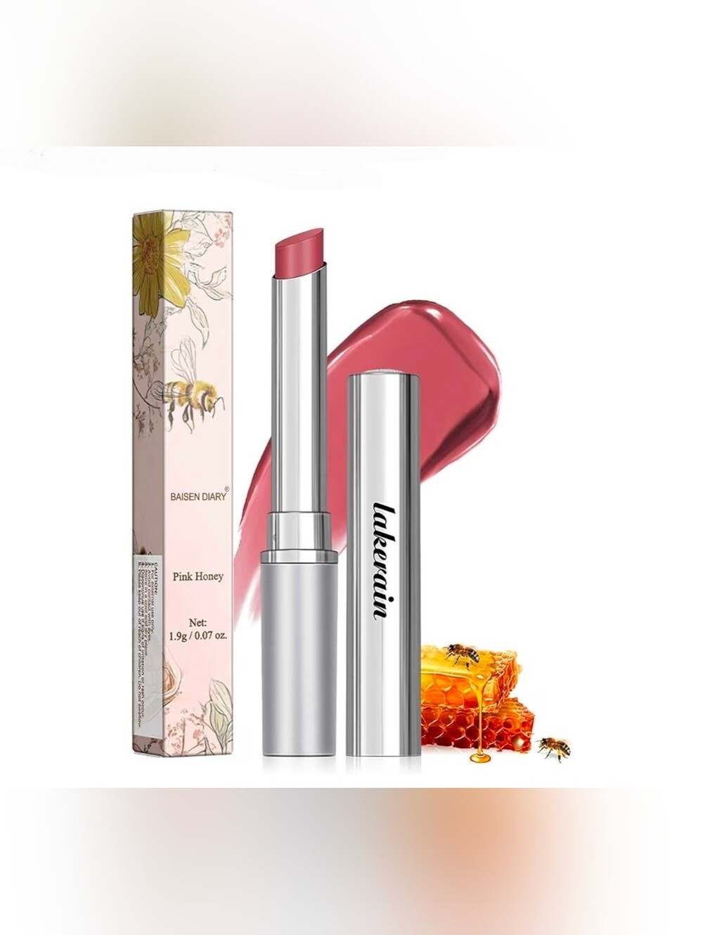 Pink Honey Sheer Tinted Lip Balm 0.07oz BNIB